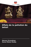 Effets de la pollution du b?tail