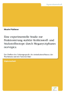 Eine experimentelle Studie zur Fraktionierung stabiler Kohlenstoff- und Stickstoffisotope durch Meganyctiphanes norvegica: Der Einfluss der Nahrungsquelle, der Assimilatinseffizienz, des Wachstums und der Turnover-Rate
