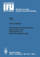 Einflu der Blechoberflche beim Ziehen von Blechteilen aus Aluminiumlegierungen