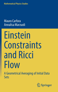 Einstein Constraints and Ricci Flow: A Geometrical Averaging of Initial Data Sets