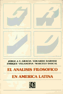 El Analisis Filosofico En America Latina
