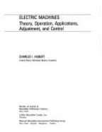 Electric Machines - Hubert, Charles I