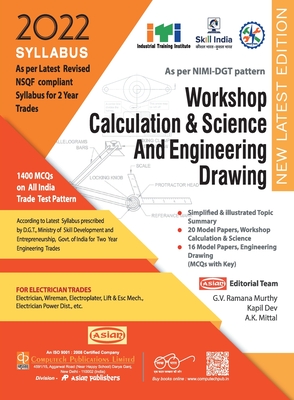 Electrician Workshop Calculation & Science And Engineering Drawing (NSQF 1st & 2nd Year) - Murthy, G V Ramana, and Dev, Kapil, and Mittal, A K