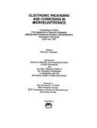 Electronic Packaging and Corrosion in Microelectronics: Proceedings of ASM's Third Conference on Electronic Packaging: Materials and Processes & Corrosion in Microelectronics, Minneapolis, Minnesota, 28-30 April 1987 - Nicholson, Morris E