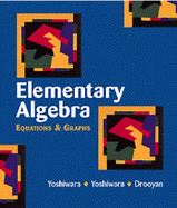 Elementary Algebra: Equations and Graphs