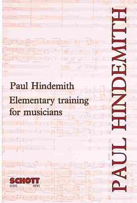 Elementary Training for Musicians - Hindemith, Paul (Composer)