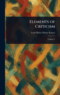 Elements of Criticism