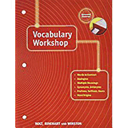 Elements of Language: Vocabulary Workshop Grade 8 Second Course