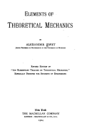 Elements of Theoretical Mechanics