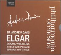 Elgar: Enigma Variations; In the South; Serenade for Strings - Philharmonia Chamber Orchestra; Andrew Davis (conductor)
