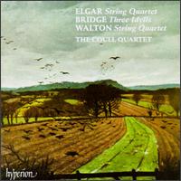 Elgar: String Quartet; Frank Bridge: Three Idylls; William Walton: String Quartet - Coull Quartet; David Curtis (viola); John Todd (cello); Philip Gallaway (violin); Roger Coull (violin)