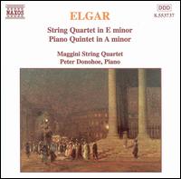 Elgar: String Quartet in E minor; Piano Quintet in A minor - Maggini Quartet; Peter Donohoe (piano)