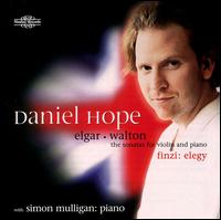 Elgar, Walton: The Sonatas for Violin and Piano; Finzi: Elegy - Daniel Hope (violin); Simon Mulligan (piano)