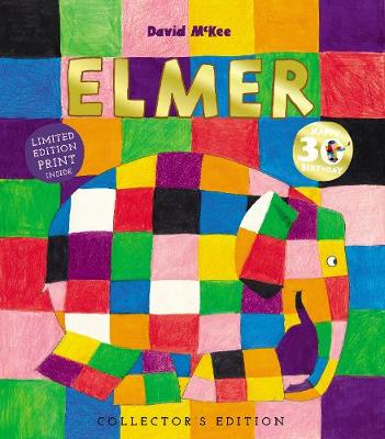 Elmer: 30th Anniversary Collector's Edition with Limited Edition Print - McKee, David
