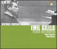 Emil Gilels Plays Beethoven - Emil Gilels (piano); USSR Symphony Orchestra; Kurt Masur (conductor)