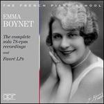 Emma Boynet: The Complete Solo 78-rpm recordings and Faur LPs