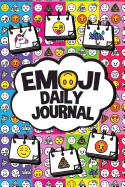 Emoji Daily Journal: A Fun Emoji Coloring and Writing Diary