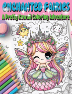 Enchanted Fairies: A Pretty Kawaii Coloring Adventure for Girls Ages 3-6 with 75 Adorable Fairy Illustrations: Fun and adorable fairies for hours of coloring enjoyment, great for fans of the Kawaii style