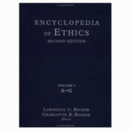 Encyclopedia of Ethics - Becker, Lawrence
