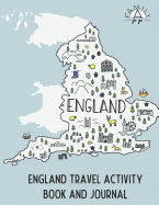 England Travel Activity Book and Journal: For kids!