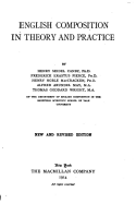 English Composition in Theory and Practice