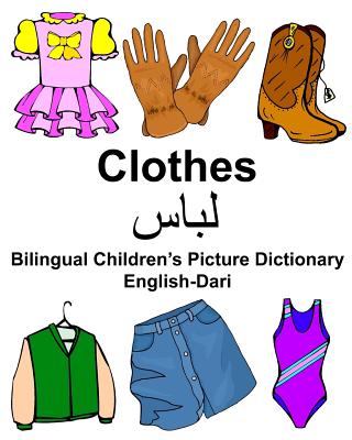 English-Dari Clothes Bilingual Children's Picture Dictionary - Carlson, Richard, Jr.