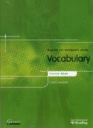 English for Academic Study - Vocabulary Course Book - Edition 1