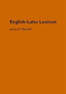 English-Lahu Lexicon: Volume 139