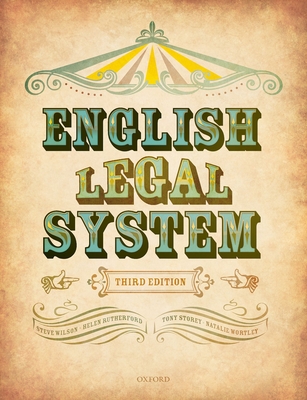 English Legal System - Wilson, Steve, and Rutherford, Helen, and Storey, Tony