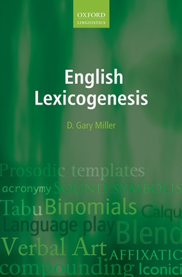 English Lexicogenesis - Miller, D. Gary