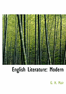 English Literature: Modern