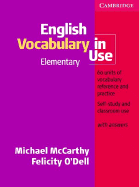 English Vocabulary in Use Elementary with Answers