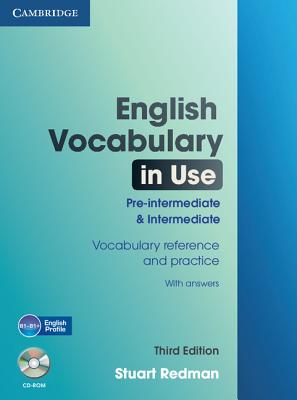 English Vocabulary in Use: Pre-intermediate and Intermediate with Answers and CD-ROM - Redman, Stuart