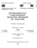 Environmental Carcinogens: Methods of Analysis and Exposure Measurementvolume 5. Some Mycotoxins - Stoloff, L (Editor), and Castegnaro, M (Editor), and Scott, P (Editor)
