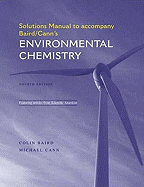 Environmental Chemistry Solutions Manual