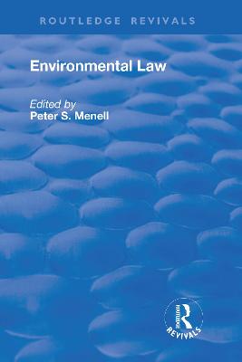 Environmental Law - Menell, Peter S (Editor)