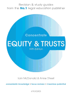 Equity & Trusts Concentrate: Law Revision and Study Guide