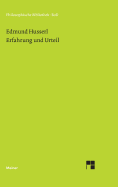 Erfahrung und Urteil: Untersuchungen zur Genealogie der Logik