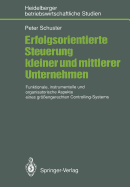 Erfolgsorientierte Steuerung Kleiner Und Mittlerer Unternehmen: Funktionale, Instrumentelle Und Organisatorische Aspekte Eines Grengerechten Controlling-Systems