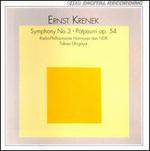 Ernst Krenek: Symphony No. 3; Potpourri, Op. 54 - Hannover Radio Symphony Orchestra; Takao Ukigaya (conductor)