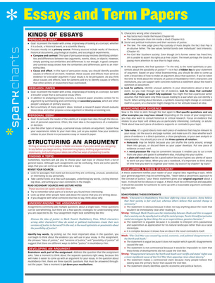 Essays and Term Papers SparkCharts - SparkNotes