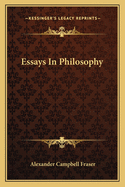 Essays In Philosophy