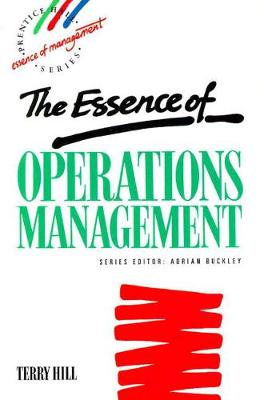 Essence Operations Management - Hill, Terry