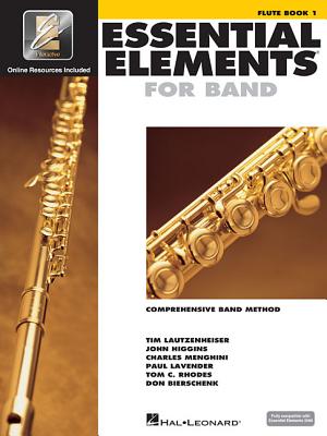 Essential Elements for Band Flute Book 1 with Eei Beginner Flute Sheet Music and Online Resources Hal Leonard Instructional Songbook for Students and Teachers - Hal Leonard Corp (Creator)