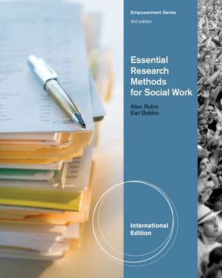 Essential Research Methods for Social Work, International Edition - Rubin, Allen, and Babbie, Earl