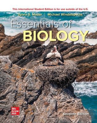 Essentials Of Biology ISE - Mader, Sylvia, and Windelspecht, Michael