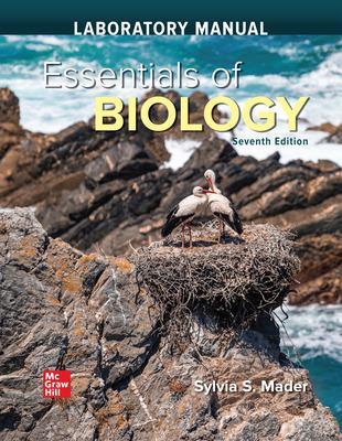 ESSENTIALS OF BIOLOGY LABORATORY MANUAL - Mader, Sylvia S.