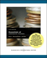 Essentials of Corporate Finance - Ross, Stephen A., and Westerfield, Randolph W., and Jordan, Bradford D.
