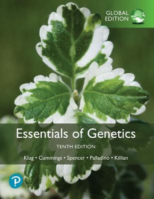 Essentials of Genetics, Global Edition + Modified Mastering Genetics with Pearson eText - Klug, William, and Cummings, Michael, and Spencer, Charlotte