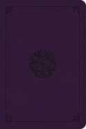 ESV Large Print Bible (Trutone, Lavender, Emblem Design)